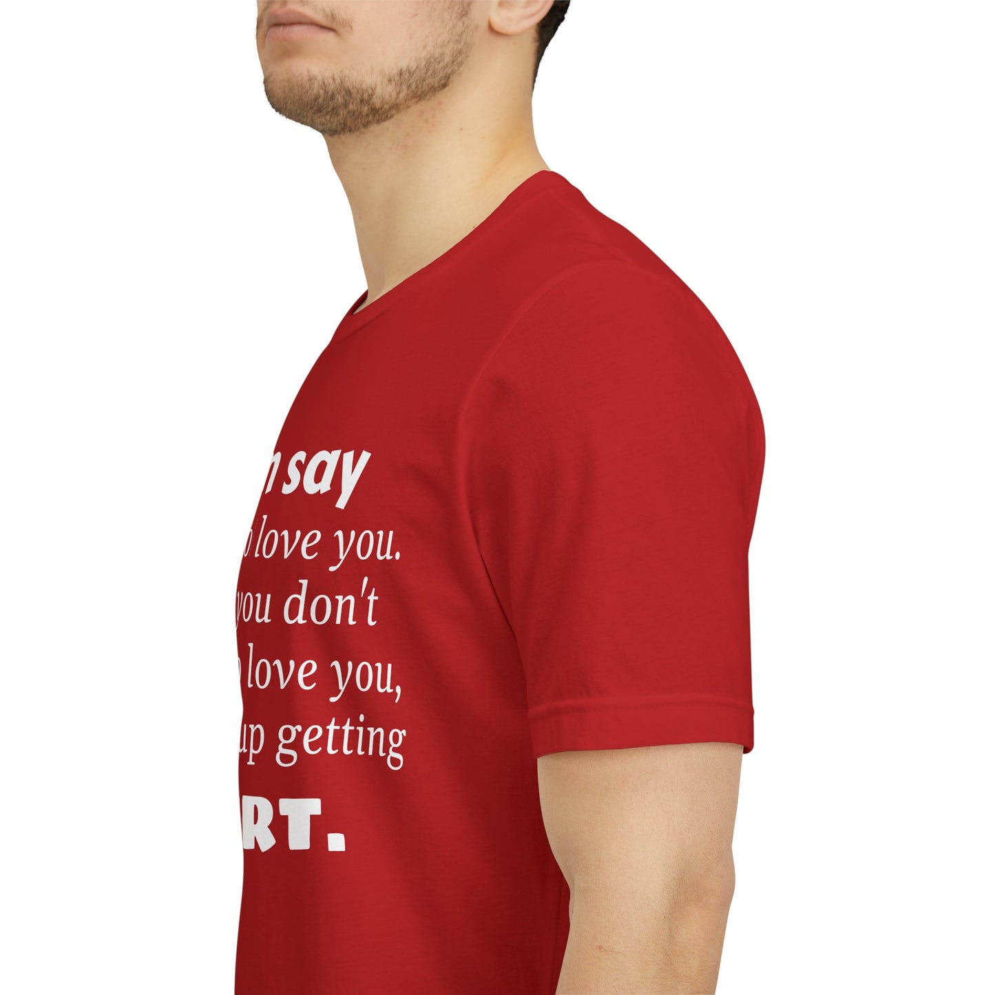 MVM Mom Say Love Who Love You Unisex Tee