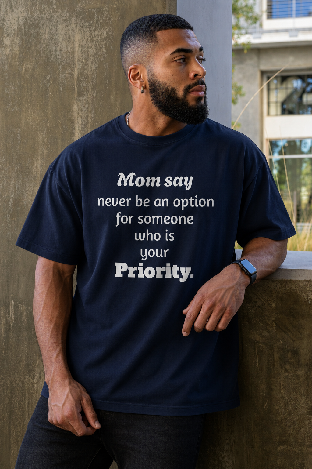 MVM Mom Says Never Be An Option Unisex T-Shirt