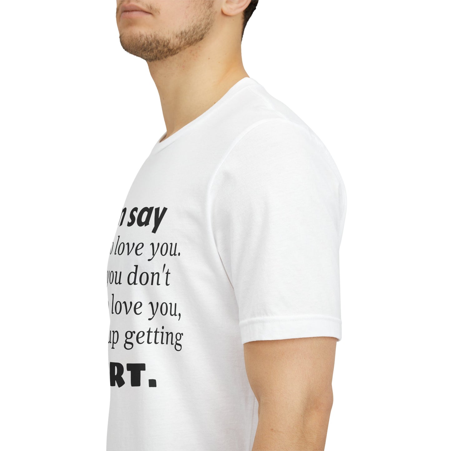 MVM Mom Say Love Who Love You Unisex Tee